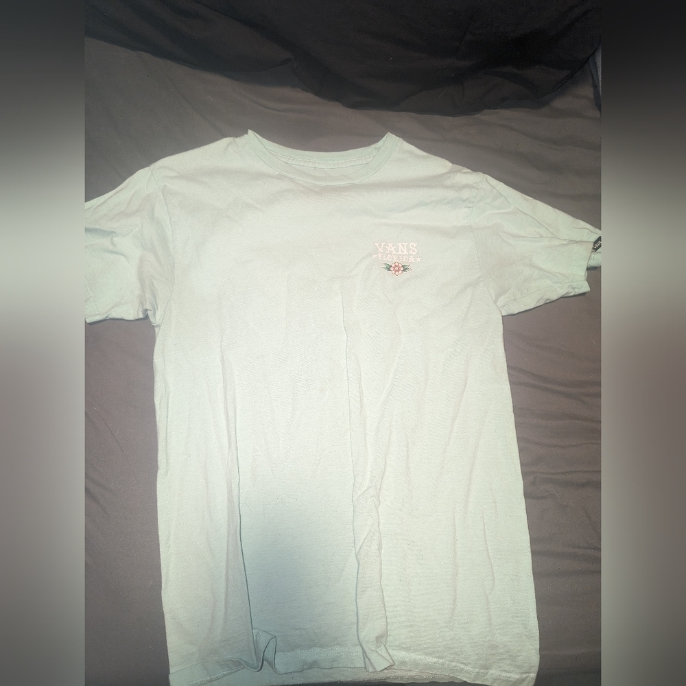 Light blue vans shirt